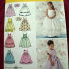 Simplicity Pattern # 3943 UNCUT Girls Special Occasion Dress Size 5 6 7 8