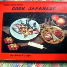 Vintage 1964 Japanese Cookbook ~ Cook Japanese