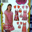 Simplicity Pattern # 4255 UNCUT Girls Dress Shrug Purse  Size 8 10 12 14 16