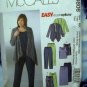 McCalls Pattern # 4606 UNCUT Woman's Jacket Top Dress Pants Skirt Size 26 28 30 32