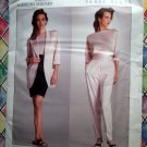 Vogue Pattern # 2053 UNCUT Misses Jacket Skirt Pants Top Size 14 Perry Ellis