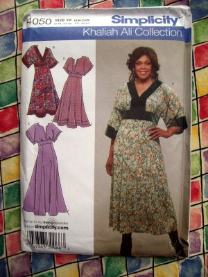 Simplicity Pattern #4050 UNCUT Womans Dress Size 18 20 22 24
