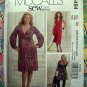 McCalls Pattern # 5484 UNCUT Womans Pullover Stretch Knit Dress  Size 20 22 24 26 28