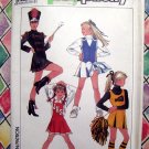 Simplicity Pattern # 8786 UNCUT Girls Cheerleader Majorette Costume Uniform Size 7