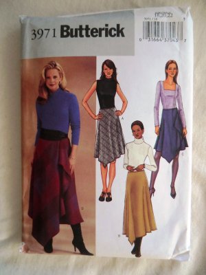 Butterick Pattern # 3971 UNCUT Misses Bias Skirt Size 18 20 22
