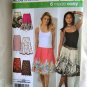 Simplicity Pattern # 4236 UNCUT Misses Skirt Variations Size 6 8 10 12 14