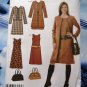 Simplicity Pattern # 4945 UNCUT Misses Dress Coat or Jacket Bag Size 16 18 20 22