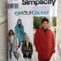 Simplicity Pattern # 9744 UNCUT Misses Set of Jackets / Coats Size XS S Medium