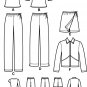 Simplicity Pattern # 5352 UNCUT Misses Leisure Pants Skort Jacket Size 6 8 10 12