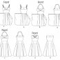 McCalls Pattern # 6350 UNCUT Misses Dress Variations Size 14 16 18 20