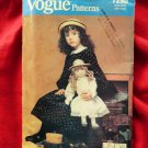 Vogue Pattern # 7290 UNCUT 20 Inch Doll Dress