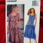 Butterick Pattern # 4906 UNCUT Misses Drop Waist Dress Size 6 8 10