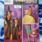 Simplicity Pattern # 8647 UNCUT  Girls Costume Size 8 10 12 Witch Princess