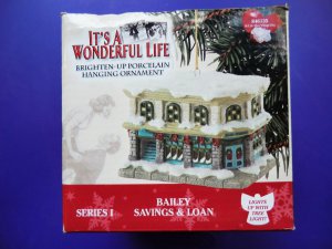 It's (Its) A Wonderful LifeOrnament Bailey Building and Loan