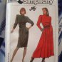 Simplicity Pattern # 8283 UNCUT Misses Knit Dress Size 6 8 10 12 Two Lengths