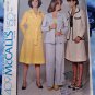 McCalls Pattern # 4409 UNCUT Misses Unlined Jacket Pants Skirt Size 10