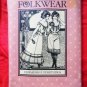 Folkwear Pattern # 203 UNCUT Misses Edwardian Underwear Camisole Size 6 8 10 12 14 16