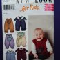 New Look Pattern # 6209 UNCUT Baby Toddler Jumpsuit Size NB Small Medium Large