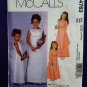 McCalls Pattern # 4763 UNCUT Girls Special Occasion Dress Size 3 4 5 6