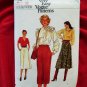 Vogue Pattern # 7444 UNCUT Misses Slim or A-Line Skirt Size 10
