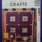 McCalls Pattern # 4067 UNCUT American Quilt Wall Hanging