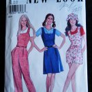 New Look Pattern # 6381 UNCUT Misses Jumpsuit Dress Size 6 8 10 12 14 16