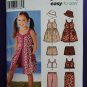Simplicity Pattern # 5540 UNCUT Toddlers Girls Dress Pants Top Hat Size 3 4 5 6 7 8