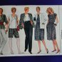 Vogue Pattern # 8617 UNCUT Misses Top Jacket Pants Shorts Skirt Size 8 10 12