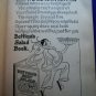 Vintage 1923 Bettinaâs Best Salads Recipe Book /Cookbook