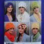 Simplicity Pattern # 2494 UNCUT Misses Fleece Hats All Sizes