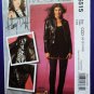 McCalls Pattern # 5515 UNCUT Misses Lined Motorcycle Jacket Pants Size 10 12 14 16
