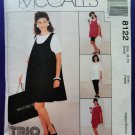 McCalls Pattern # 8122 UNCUT Misses Maternity Dress Pants Size 8 10