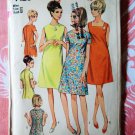 Simplicity Pattern # 7120 UNCUT Misses Dress Size 12 Bust 32 Vintage 1967