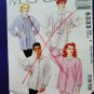 McCalls Pattern # 6333 UNCUT Misses Blouses Variations Size Small Medium Large