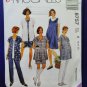 McCalls Pattern # 8757 UNCUT Misses MATERNITY Top Shirt Pull-On Pants Size 8 10 12