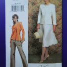 Vogue Pattern # 7859 UNCUT Misses Lined Jacket Pants Skirt Size 18 20 22