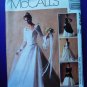 McCalls Pattern # 3449 UNCUT Misses Bridal Gown Bridesmaid Dress Size 12 14 16