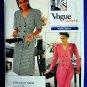 Vogue Pattern # 2028 UNCUT Misses Double Breasted Dress Size 18 20 22