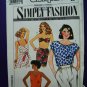 Simplicity Pattern # 9627 UNCUT Summer Top/Tops Size 16 18 20 22 24