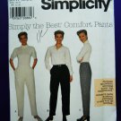 Simplicity Pattern # 7848 UNCUT Misses Pants Variations Size 14 16 18
