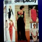 Simplicity Pattern # 8126 UNCUT Misses Formal Evening Dress Size 18 20 22