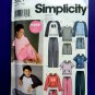 Simplicity Pattern # 5321 UNCUT Boys Girls KNIT Pants Shorts Tops Hoodie Size 7 8 10 12 14 16