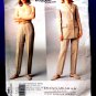 Vogue Pattern # 1981 UNCUT Misses Jacket Pants Donna Karan DKNY Size 8 10 12