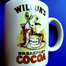 Vintage Wilburs Breakfast Cocoa Advertising Mug