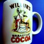 Vintage Wilburs Breakfast Cocoa Advertising Mug