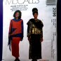 McCalls Pattern # 2096 UNCUT Misses Dress Top Skirt Hat Size 20 22