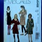 McCalls Pattern # 5468 UNCUT Misses KNIT Dress Jumper Size 6 8 10 12 14