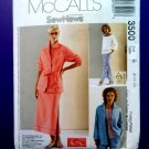 McCalls Pattern # 3500 UNCUT Misses Shirt/Jacket Pants Skirt Size 8 10 12