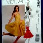 McCalls Pattern # 5657 UNCUT Misses Summer Halter Dress Size 4 6 8 10 12