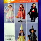 Simplicity Pattern # 0545 UNCUT Costume Baby Toddler Wizard Vampire Bo Peep Size ½ 1 2 3 4